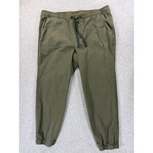 Gap Cotton Blend‎ Athletic Fit Jogger Pants (Men's XL) Green -